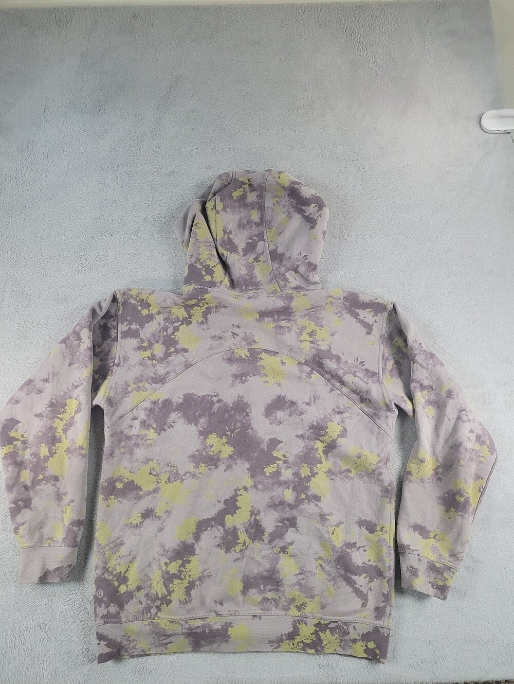 Lululemon All Yours Hoodie Orbital Tie Dye Mauve Grey Multi - Picture 10 of 16